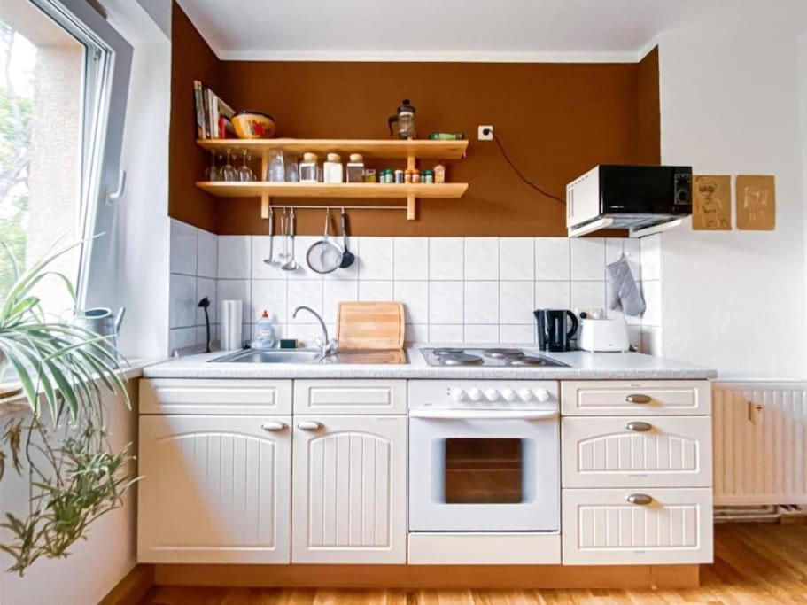 Helle Wohnung Im Norden Leipzigs Экстерьер фото